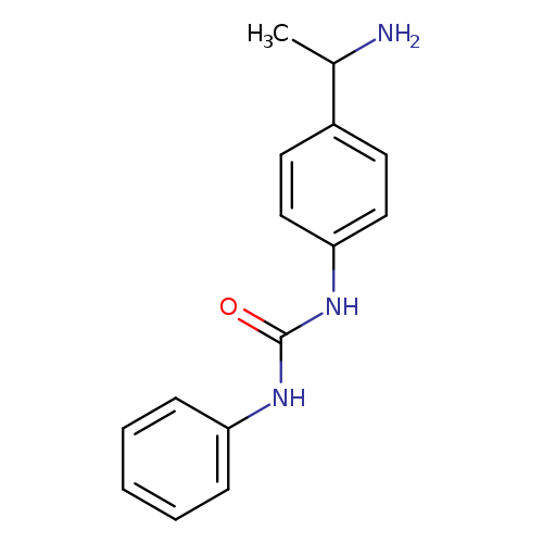 3-[4-(1-aminoethyl)phenyl]-1-phenylurea