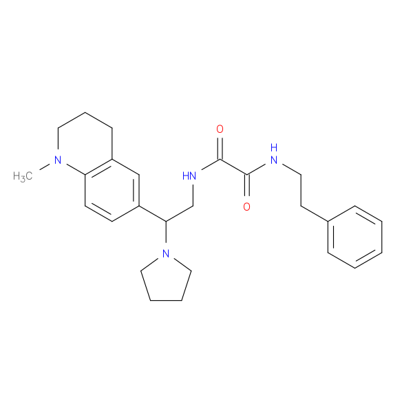N-[2-(1-methyl-1,2,3,4-tetrahydroquinolin-6-yl)-2-(pyrrolidin-1-yl)ethyl]-N'-(2-phenylethyl)ethanediamide