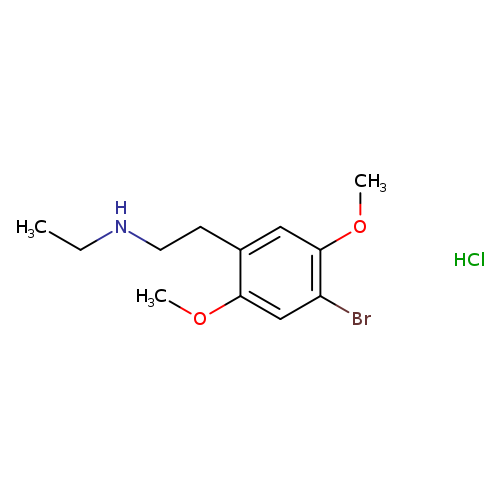 4-bromo-N-ethyl-2,5-dimethoxy-benzeneethanamine, monohydrochloride
