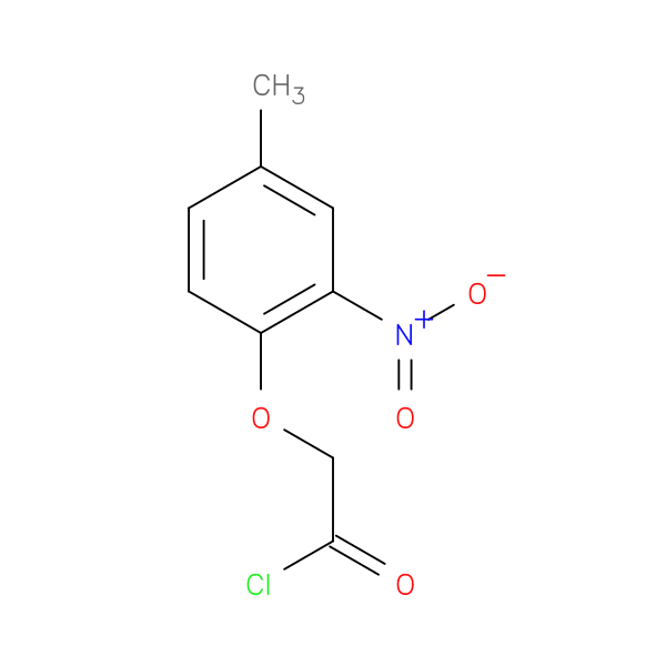 (4-Methyl-2-nitrophenoxy)acetyl chloride