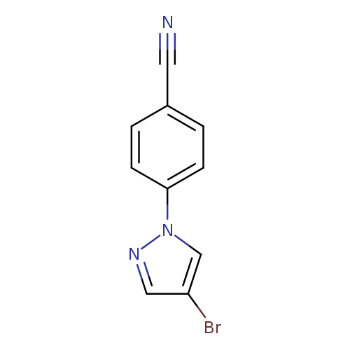 4-(4-Bromo-1h-pyrazol-1-yl)benzonitrile