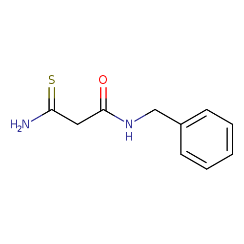 Propanamide,3-amino-N-(phenylmethyl)-3-thioxo-