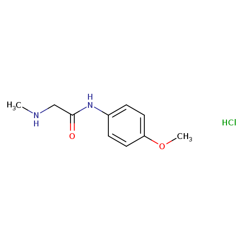 N-(4-METHOXYPHENYL)-2-(METHYLAMINO)ACETAMIDE HYDROCHLORIDE