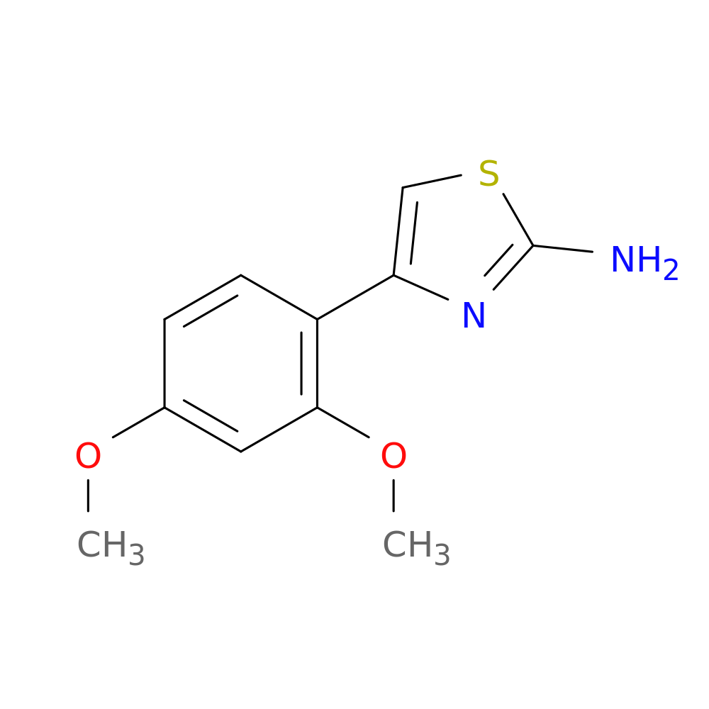 4-(2,4-Dimethoxyphenyl)thiazol-2-amine
