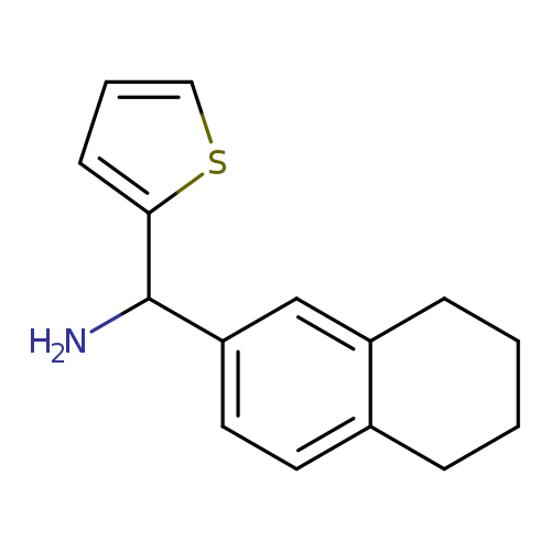 1-(5,6,7,8-TETRAHYDRONAPHTHALEN-2-YL)-1-THIEN-2-YLMETHANAMINE