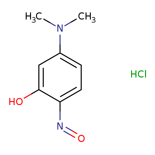2-nitroso-5-dimethylaminophenol hydrochloride