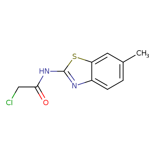 2-Chloro-N-(6-methyl-benzothiazol-2-yl)-acetamide