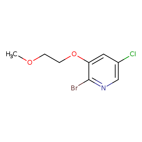2-Bromo-5-chloro-3-(2-methoxyethoxy)pyridine