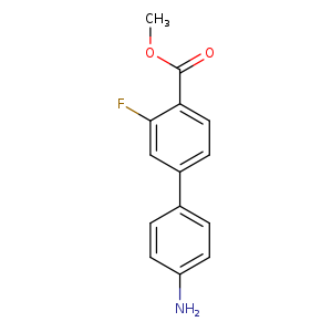 Methyl 4-(4-aminophenyl)-2-fluorobenzoate