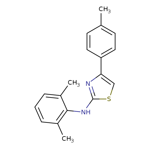 N-(2,6-dimethylphenyl)-4-(4-methylphenyl)-1,3-thiazol-2-amine