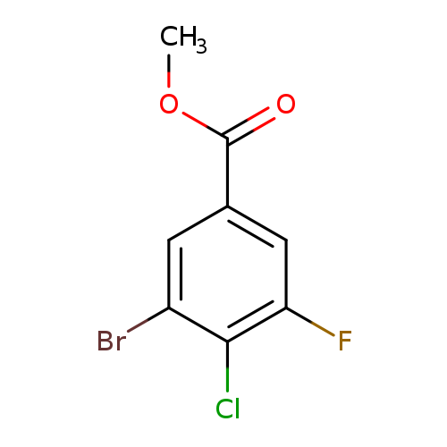 Benzoic acid, 3-bromo-4-chloro-5-fluoro-, methyl ester