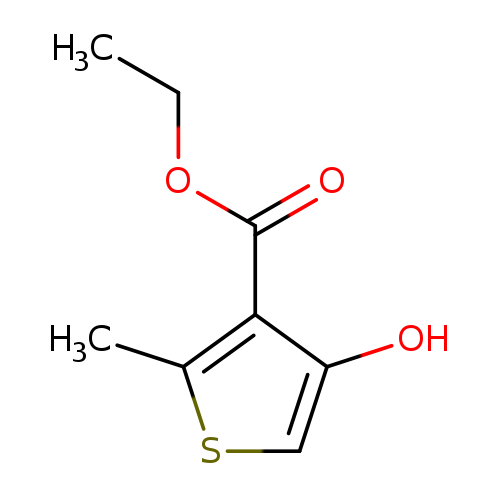 4-Hydroxy-2-methyl-3-thiophenecarboxylic acid ethyl ester