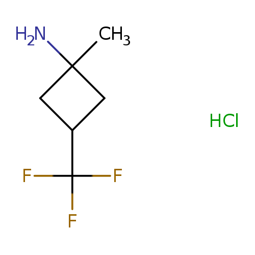 1-methyl-3-(trifluoromethyl)cyclobutan-1-aminehydrochloride,Mixtureofdiastereomers