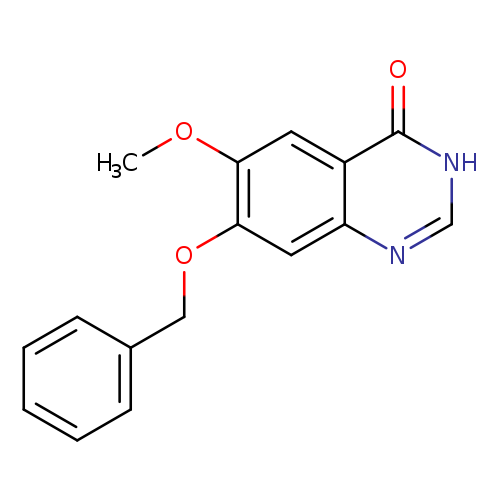 4(3H)-Quinazolinone, 6-methoxy-7-(phenylmethoxy)-