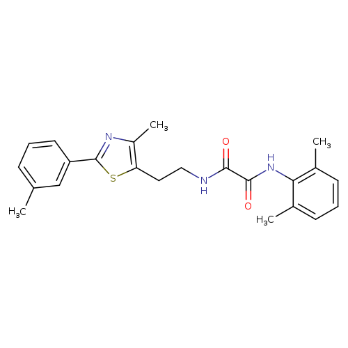 N'-(2,6-dimethylphenyl)-N-{2-[4-methyl-2-(3-methylphenyl)-1,3-thiazol-5-yl]ethyl}ethanediamide
