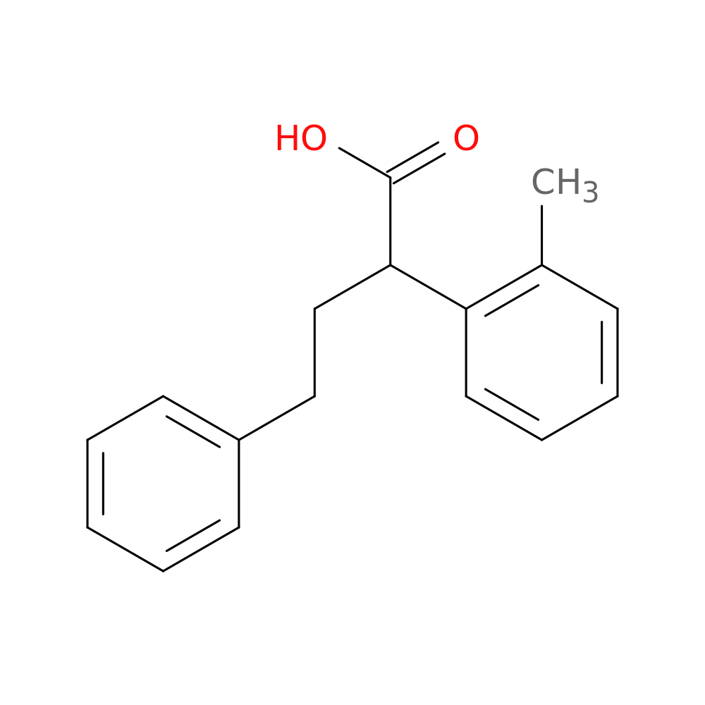 2-(2-methylphenyl)-4-phenylbutanoic acid