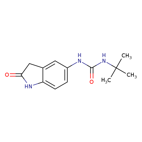 3-tert-butyl-1-(2-oxo-2,3-dihydro-1H-indol-5-yl)urea