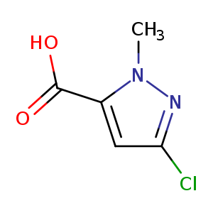 1H-Pyrazole-5-carboxylic acid, 3-chloro-1-methyl-