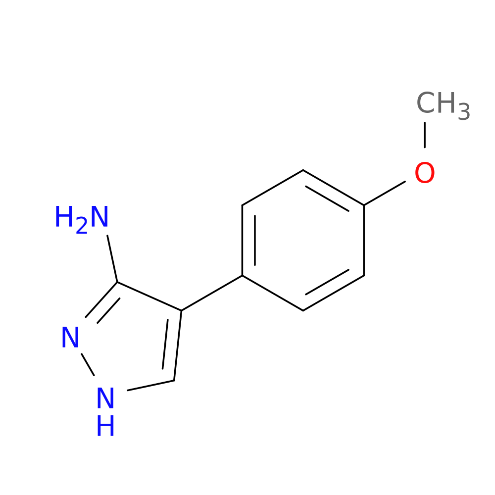 4-(4-methoxyphenyl)-1H-pyrazol-3-amine