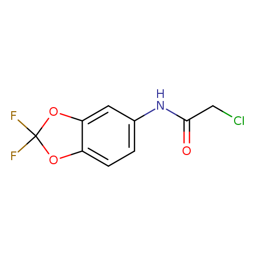 2-chloro-N-(2,2-difluoro-2H-1,3-benzodioxol-5-yl)acetamide