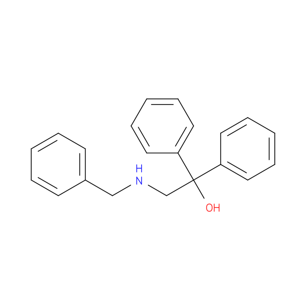 2-(benzylamino)-1,1-diphenylethan-1-ol