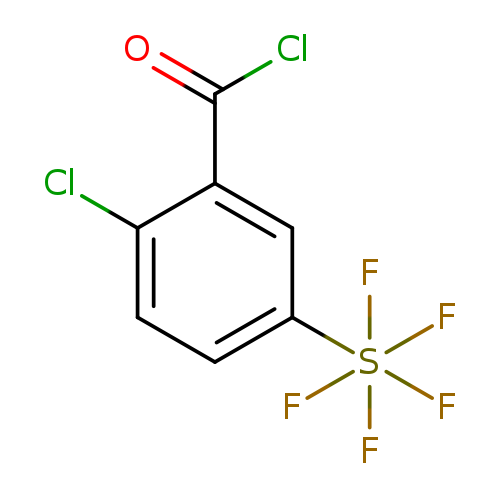 2-Chloro-5-(pentafluorosulfur)benzoyl chloride