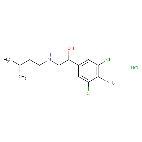 4-AMino-3,5-dichloro-α-[[(3-Methylbutyl)aMino]Methyl]benzeneMethanol Hydrochloride