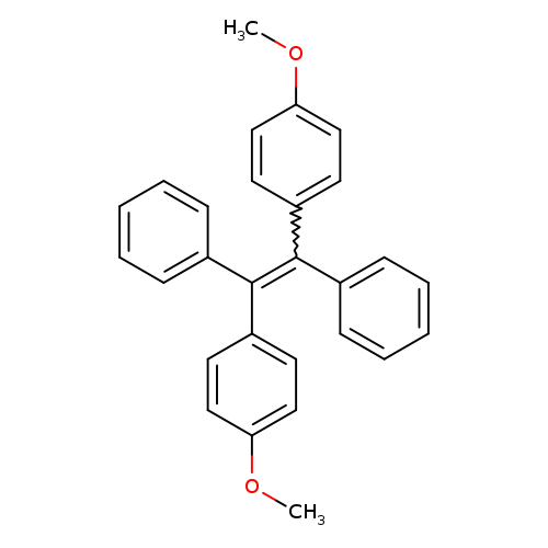 Benzene, 1,1'-(1,2-diphenyl-1,2-ethenediyl)bis[4-methoxy-
