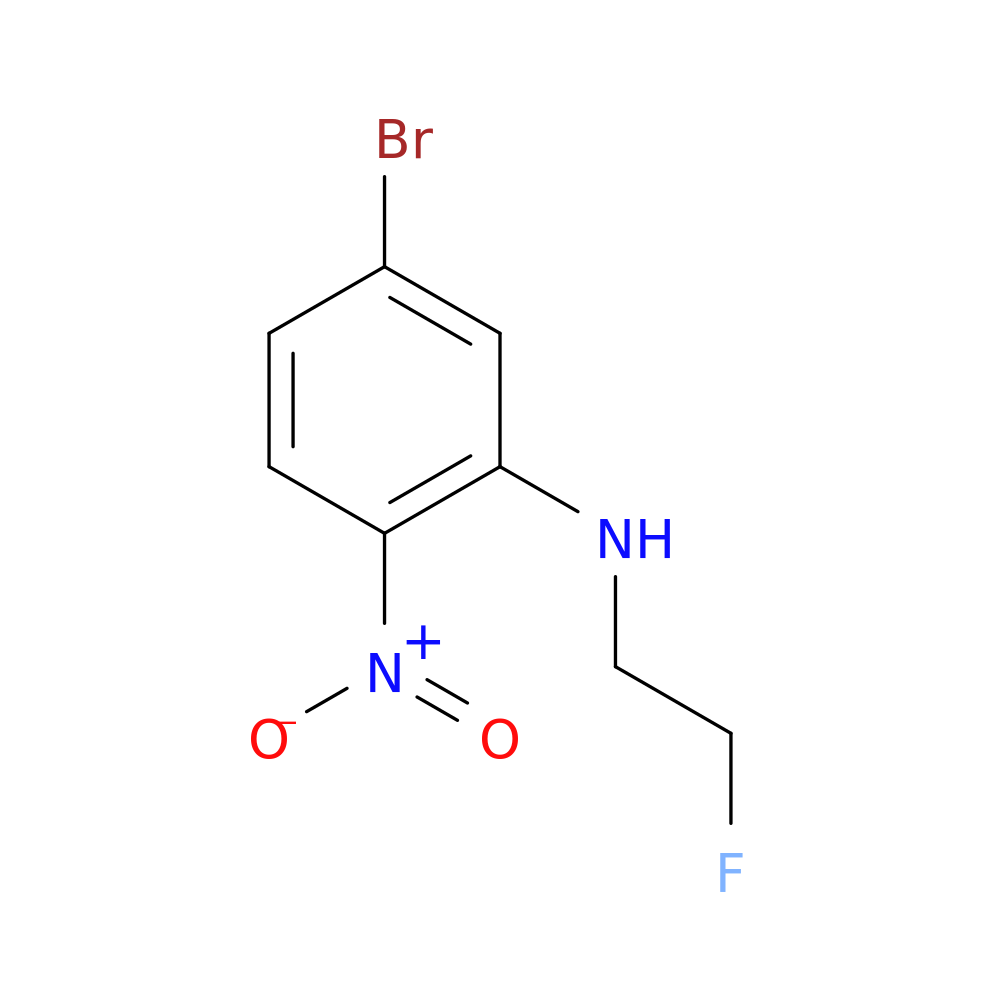 5-Bromo-N-(2-fluoroethyl)-2-nitrobenzenamine