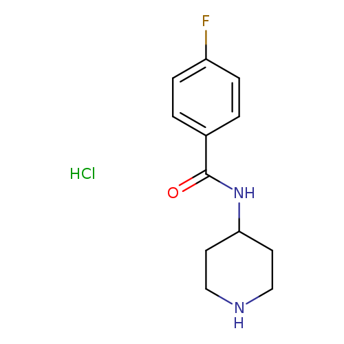 4-Fluoro-N-(piperidine-4-yl)benzamide hydrochloride