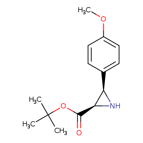 Cis-tert-butyl 3-(4-methoxyphenyl)aziridine-2-carboxylate
