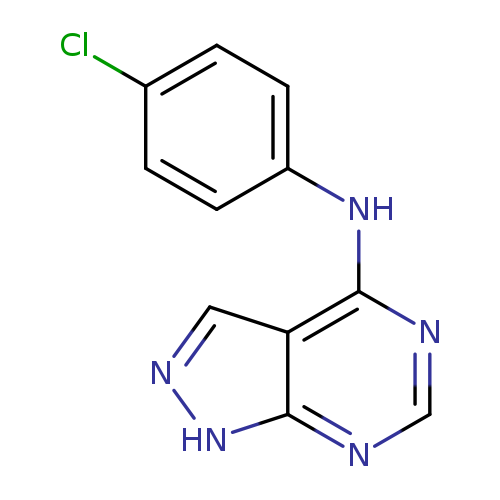 N-(4-chlorophenyl)-1H-pyrazolo[3,4-d]pyrimidin-4-amine