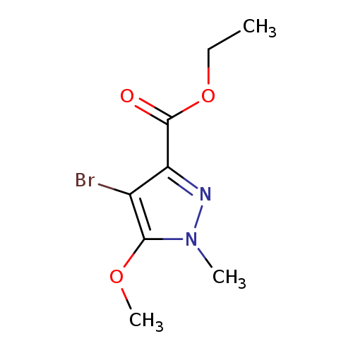 Ethyl 4-bromo-5-methoxy-1-methyl-1H-pyrazole-3-carboxylate