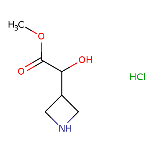 methyl 2-(azetidin-3-yl)-2-hydroxyacetate hydrochloride