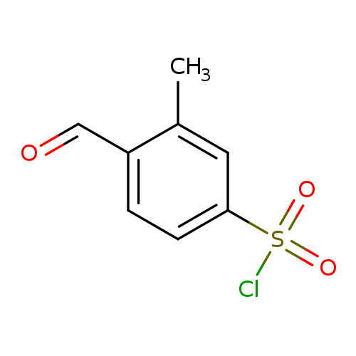 4-formyl-3-methylbenzene-1-sulfonyl chloride