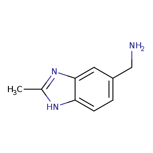 1H-Benzimidazole-6-methanamine, 2-methyl-, hydrochloride (1:2)