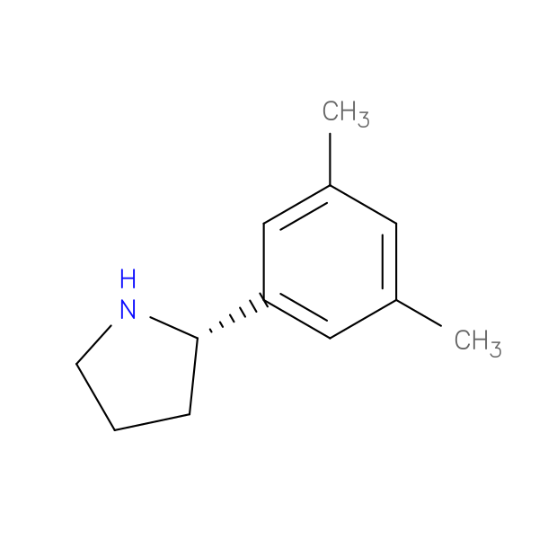 (S)-2-(3,5-Dimethylphenyl)pyrrolidine