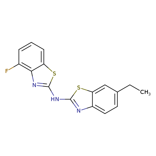 6-ethyl-N-(4-fluoro-1,3-benzothiazol-2-yl)-1,3-benzothiazol-2-amine