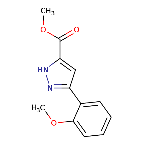 Methyl 3-(2-methoxyphenyl)-1h-pyrazole-5-carboxylate