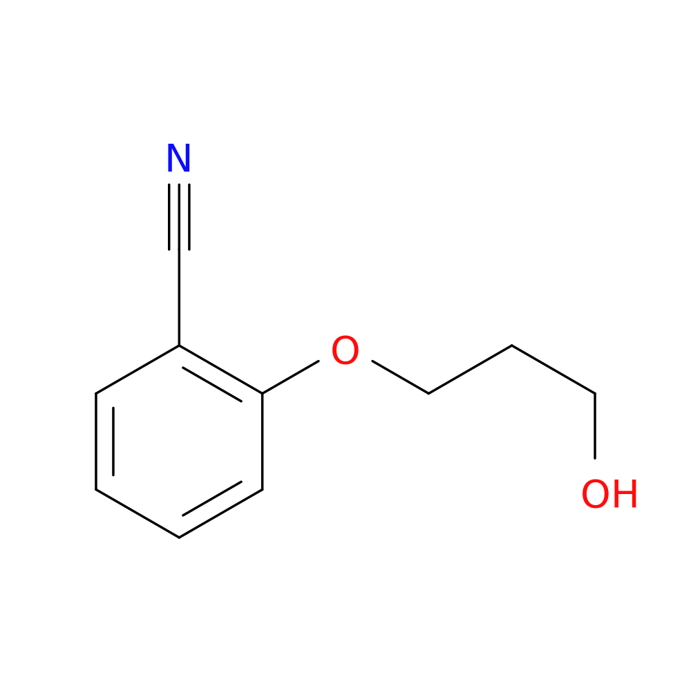 2-(3-hydroxypropoxy)benzonitrile