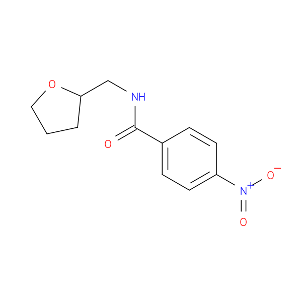 4-Nitro-n-(tetrahydrofuran-2-ylmethyl)benzamide