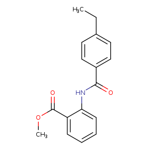 methyl 2-[(4-ethylbenzoyl)amino]benzoate