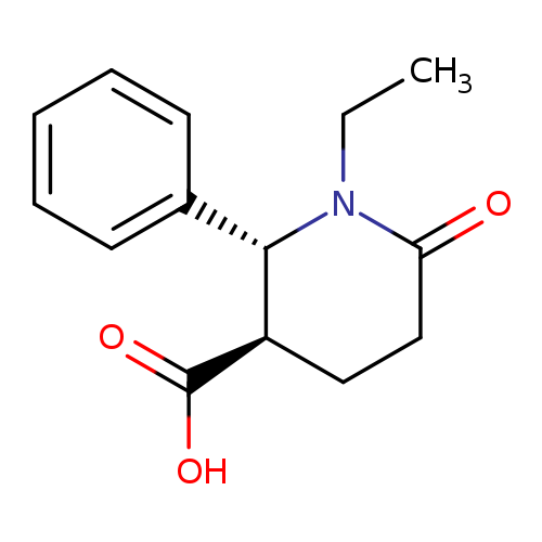 (2R,3R)-1-Ethyl-6-oxo-2-phenylpiperidine-3-carboxylic acid