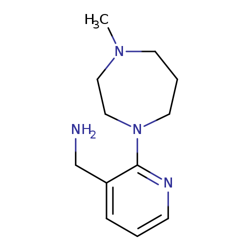 1-[2-(4-Methyl-1,4-diazepan-1-yl)pyridin-3-yl]methanamine