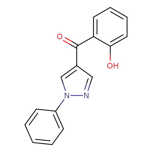 METHANONE, (2-HYDROXYPHENYL)(1-PHENYL-1H-PYRAZOL-4-YL)-