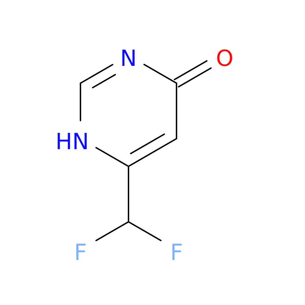 6-(Difluoromethyl)pyrimidin-4(1H)-one