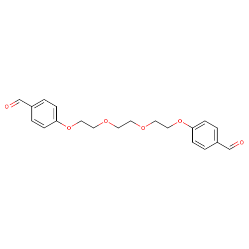 Benzaldehyde,4,4'-[1,2-ethanediylbis(oxy-2,1-ethanediyloxy)]bis-