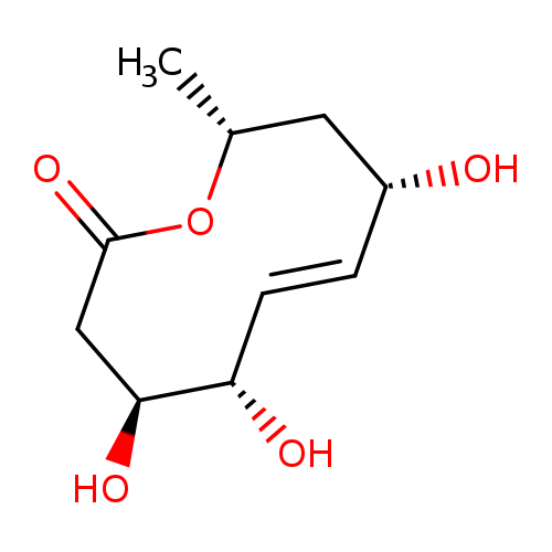 2H-Oxecin-2-one, 3,4,5,8,9,10-hexahydro-4,5,8-trihydroxy-10-methyl-, (4S,5S,6E,8S,10R)-