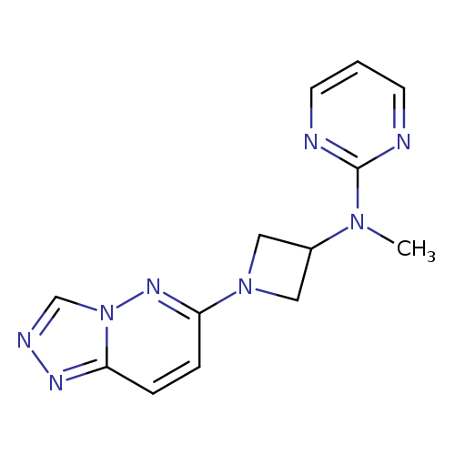 N-methyl-N-(1-{[1,2,4]triazolo[4,3-b]pyridazin-6-yl}azetidin-3-yl)pyrimidin-2-amine