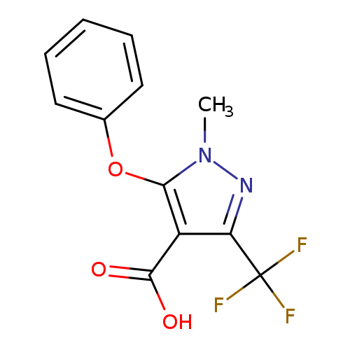 1-METHYL-5-PHENOXY-3-(TRIFLUOROMETHYL)-1H-PYRAZOLE-4-CARBOXYLIC ACID